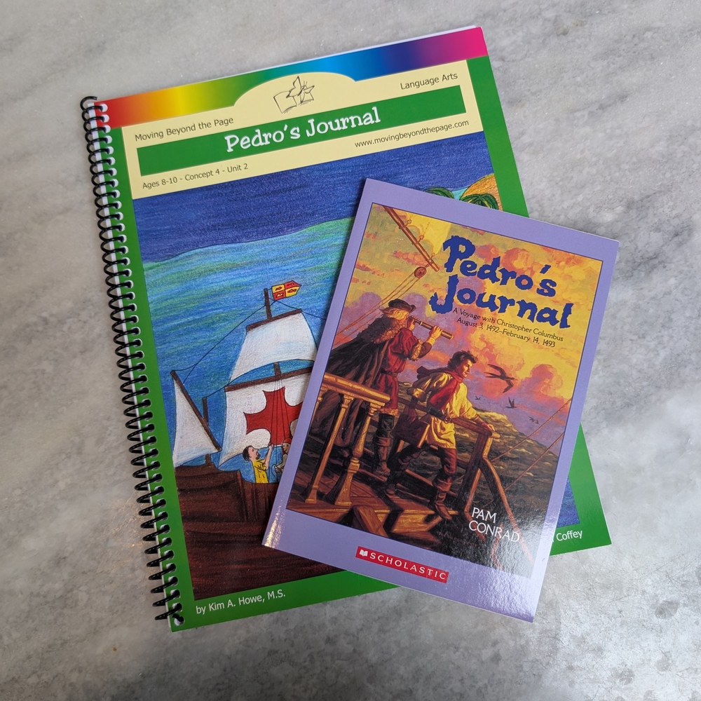 Moving Beyond the Page Pedro's Journal Book Set for 4th Grade Language Arts